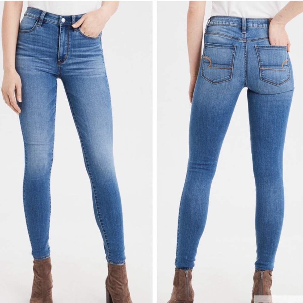 AEO Super Hi-Rise Jegging Jean | Size 12 Regular